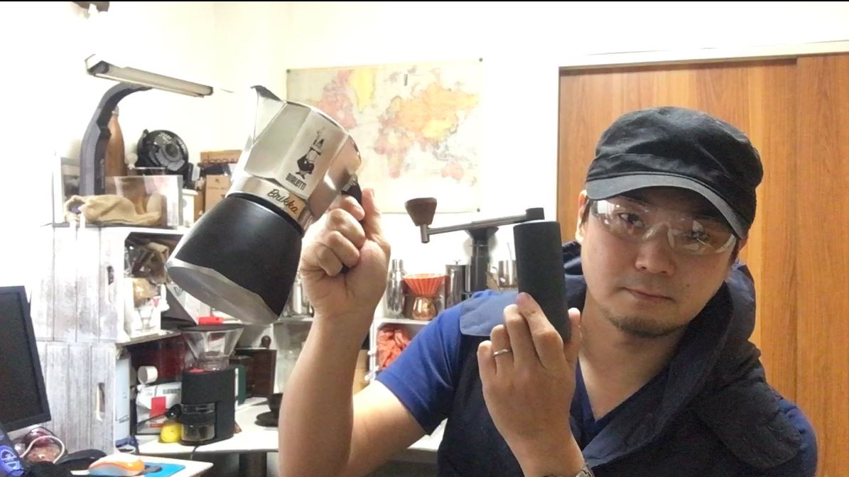 【実験】TIMEMORE コーヒーグラインダーNANO×マキネッタ（ブリッカ）TIMEMORE COFFEE GRINDER