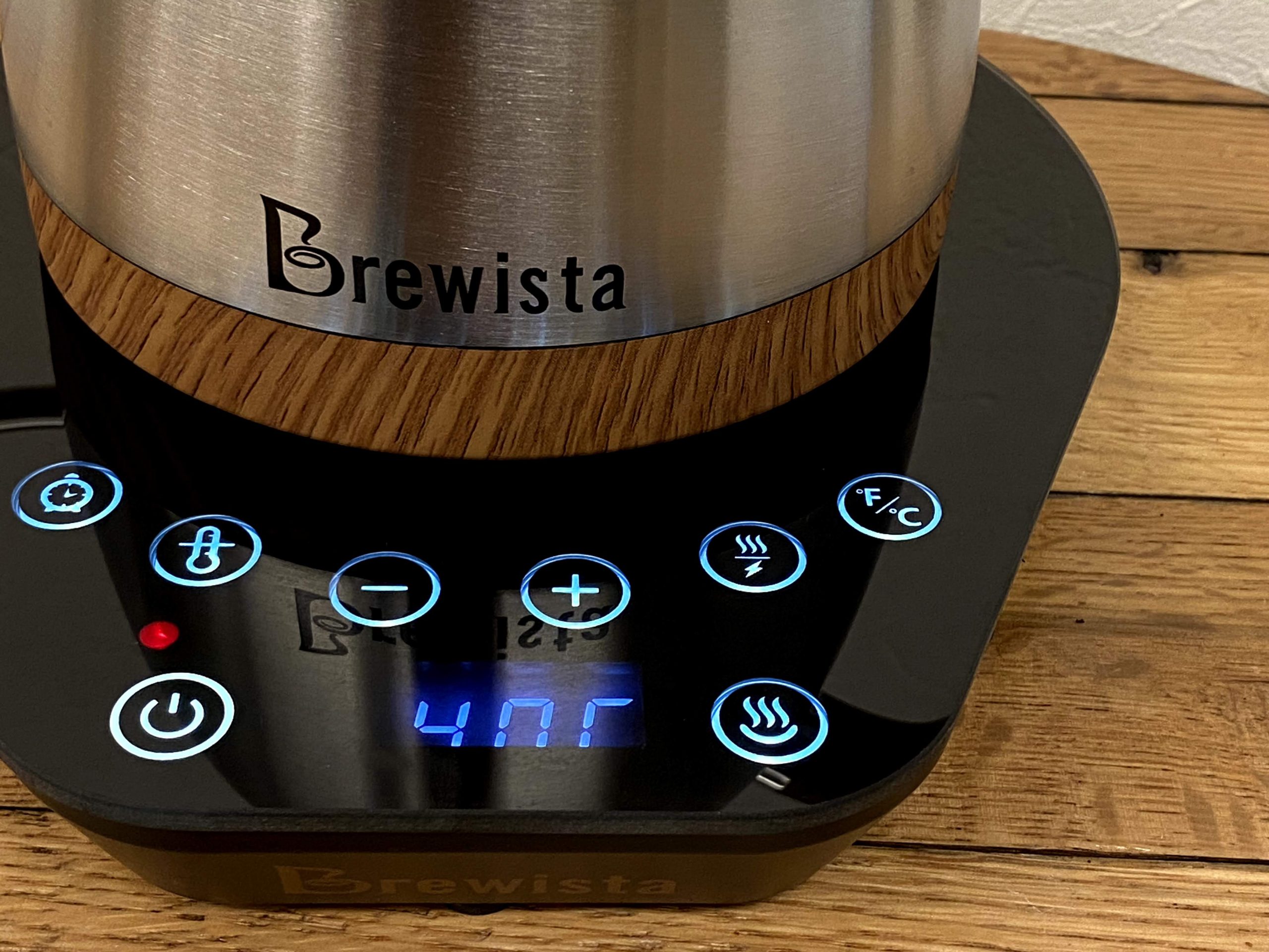 Brewista ブリューイスタでコーヒードリップ！1℃単位で温度設定、保温機能もあるコーヒードリップに特化した電気ケトル！